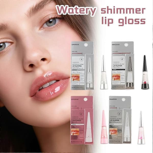 Moisturizing Lip Gloss with Subtle Shimmer, Lightweight, Non-Sticky Formula for All-Day Hydration and Shine 4