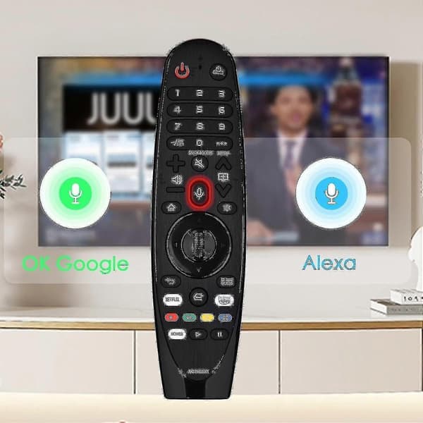 Erstatningsfjernkontroll for LG Smart TV, LG Magic Remote AN-MR20GA med stemmefunksjon