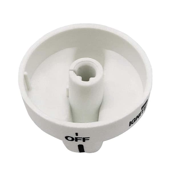4X WP8273104 Replacement Knob Compatible with Stove/Oven 8273104 PS393679 8273112 WP82731 White