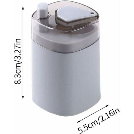 Toothpick Dispenser, Automatic Pop-up Toothpick Holder Toothpick Storage Box (Grey)