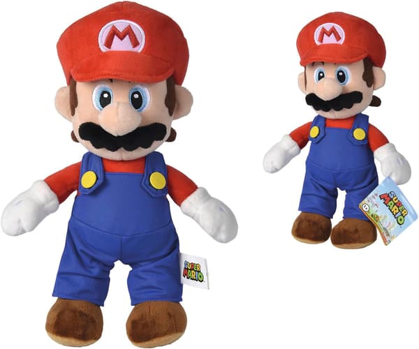 Super Mario plysdyr 38cm