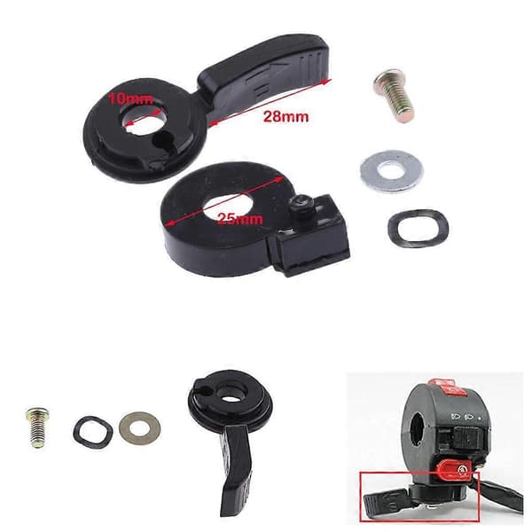 Choke Control Switch Pull Thumb Actuator Handlebar Mount 110 125 150 250cc
