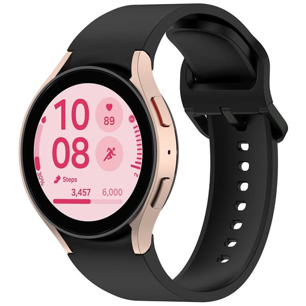 Silikone rem til Samsung Galaxy Watch 6 - Sort