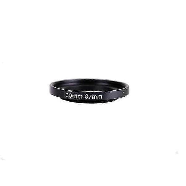30 mm til 37 mm Step Up Linsefilter Adapterring, Sort Anodiseret Aluminium, Kompatibel med 30 mm Linser