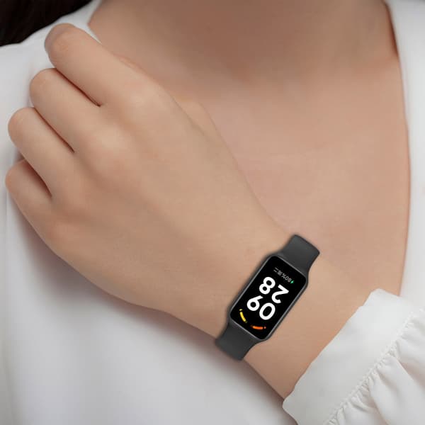 Armbånd til Xiaomi Smart Band 8 Active, Redmi Band 2 Sort