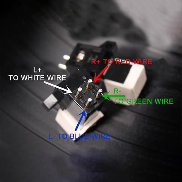 1 stk. dynamisk pickup til Audio-Technica AT3600L erstatning