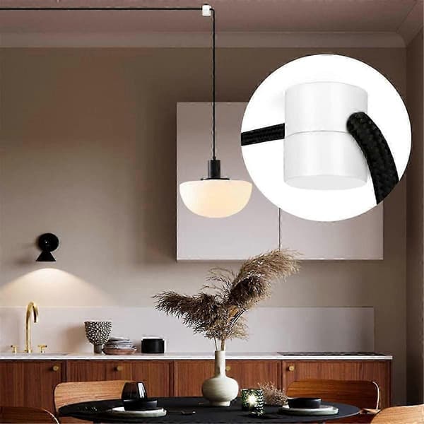 3-pak loftkroge til loftophængte lamper, pendellampekrog til loftlampe, loftkroge