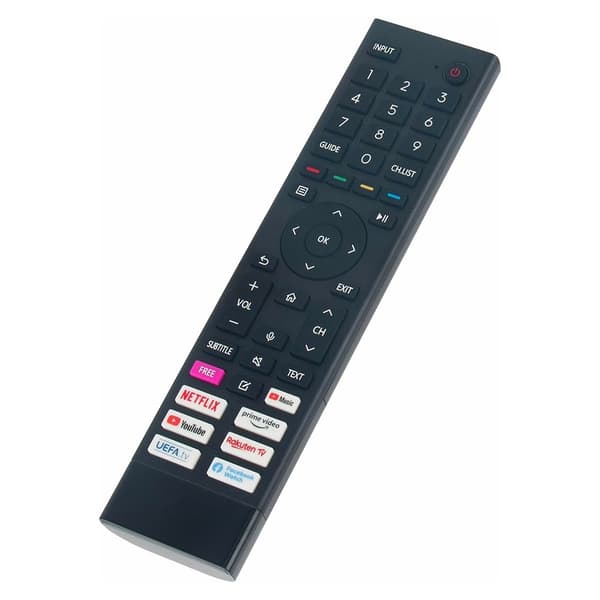 Fjernkontroll Erstatning ERF3B80H For Hisense TV (Støtter ikke stemmefunksjon)