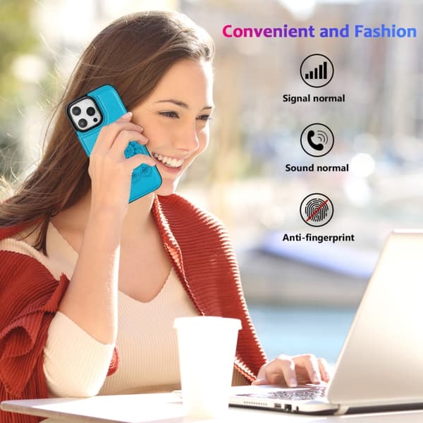 iPhone 16 Pro Max Case - Double Buckle Mandala Leather Cover