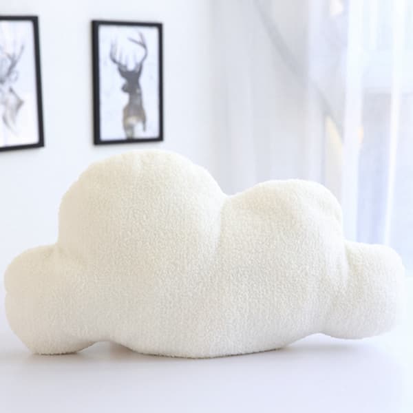 moln Docka Plyschleksak Barn Docka Kudde Födelsedagspresent white cloud
