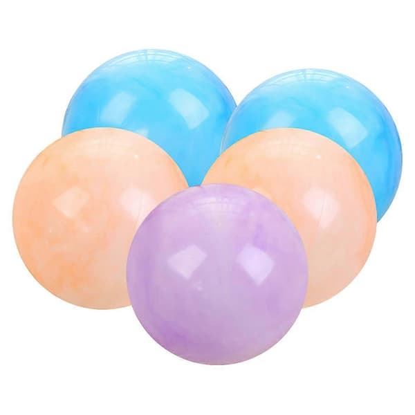 Luftfylte baller Plastgummiball for barn som leker 5-delt sett