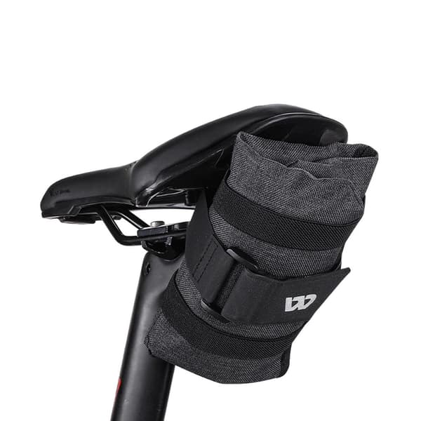 Smart Bicycle Bag: Practical Storage, Compact & Stylish Svart black