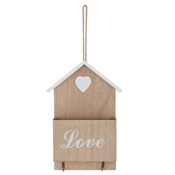 Letter Plug Hook and Simple Home Styling Craft Wall Decoration Mailbox (One Column)