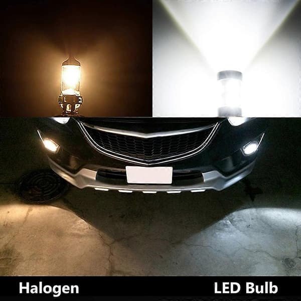 H11 LED Headlight Super Bright Bulbs Kit White 6000K High or Low Beam 2-pack