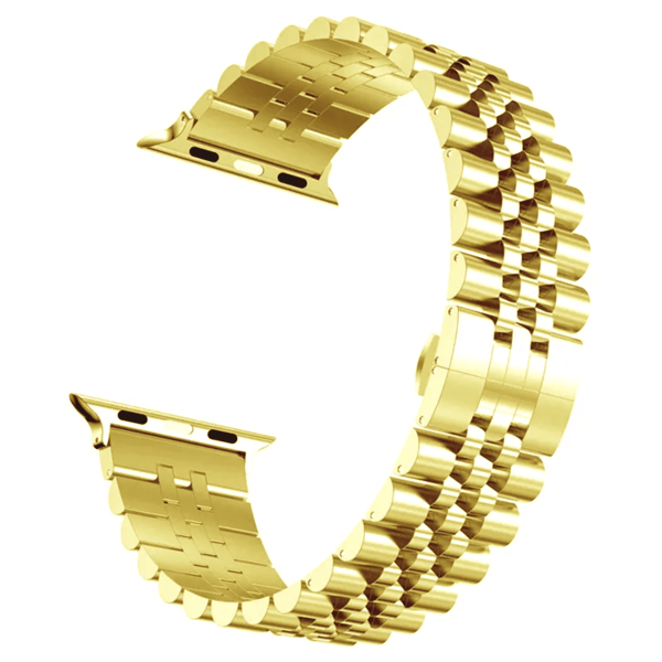 Royal Armbånd i Rustfrit Stål – Armbånd til Apple Watch 42mm/44mm/45mm/46mm/49mm – Sølv