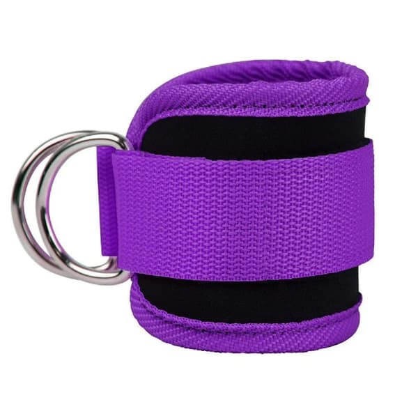 2-pack Ankle Straps for Cable Machines - Adjustable Cuffs for Leg and Glute Exercises