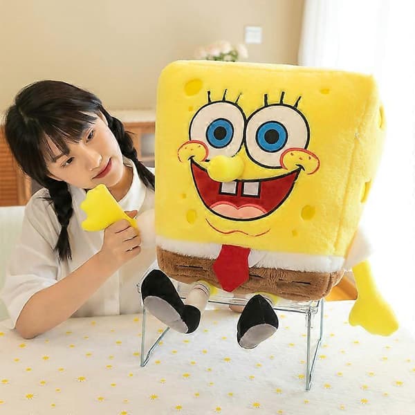 SpongeBob SquarePants Patrick Star Plush Toy 35-100cm Multiple Sizes Stuffed Animal Bed Buddy Gift Squidward Squidward 60cm