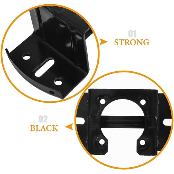 Ceiling Fan Bracket Ceiling Fan Mounting Bracket Ceiling Fan Mounting Part Ceiling Fan Brackets Electric Fan Bracket Ceiling Fan Installation Bracket Black Black 14.50X6.50X6.00CM