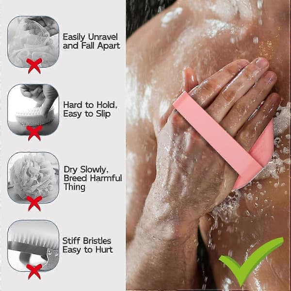 Scrubbies - Scrubbies The Sud Bud, Silikon Kroppsskrubber, Exfolierande Kroppsskrubb