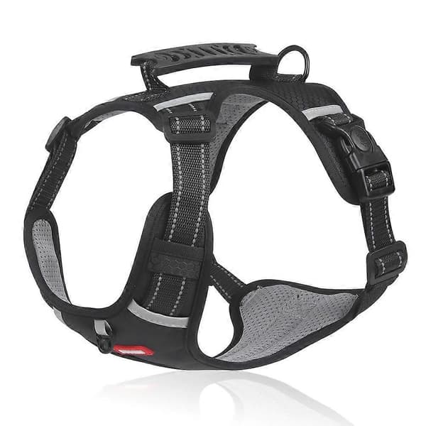 DUOMM HT-524 Breathable Dog Harness Reflective Puppy Safety Vest with Control Handle ST Multicolor