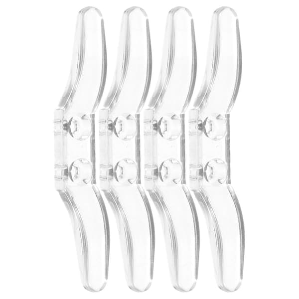 Transparent Roller Blind Hooks for Home Use, Blind Cord, 8 Set Transparent