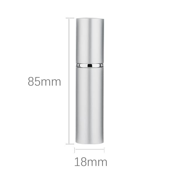 Mini refill parfymflaskor 2-pack Silver 5 ml Silver