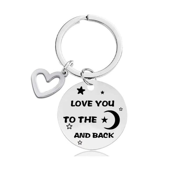 Stainless Steel Keychain - Valentine's Day Gift for Couples