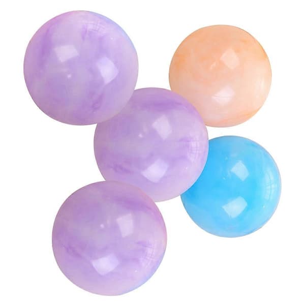 Luftfylte baller Plastgummiball for barn som leker 5-delt sett