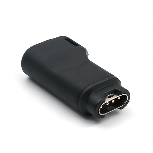 USB-C-adapter til opladning af Garmin-ur Sort