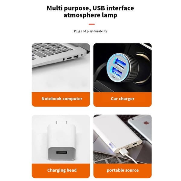 USB Lampe bil soveværelse loft Projektor Diskokugle Romantisk Indretning multifärg multicolor