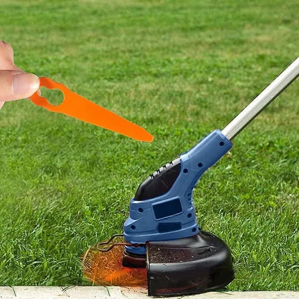 100 stk erstatningsblader av ABS for STIHL Polycut 2-2 gressklipper