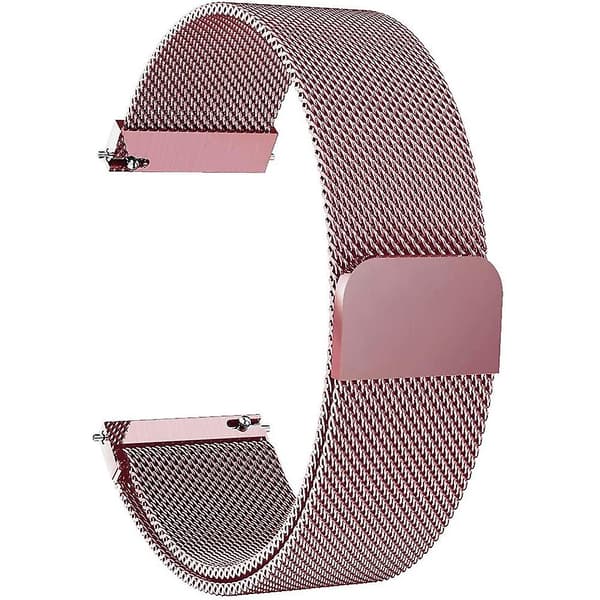 Til Garmin Forerunner 245 Music/Forerunner 645 Music Stærk Magnet Mesh Rem Armbåndsur (20mm) Multi