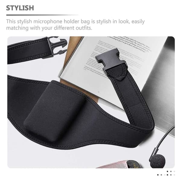 Microphone Belt Microphone Bag Fitness Microphone Bag Exercise Instructor Microphone Bag