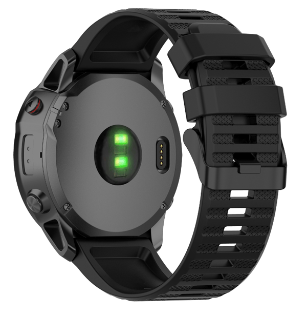 Urrem til Garmin Fenix 7/6/5 Sort