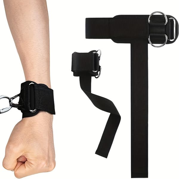 【YD】Ekko Lifting Straps, Wrist Support for Men, Thick Comfortable Lifting Straps, Secure Fit