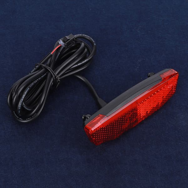 Electric Bicycle 6V-60V Taillight LED Warning Light Night Riding Equipment for SM Connector