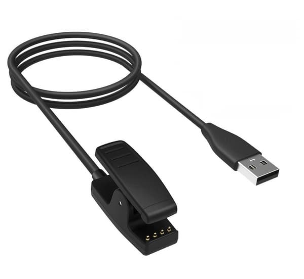 Oplader egnet til Garmin Forerunner 235/735XT/630/645/230/Vivomove HR/Approach S20