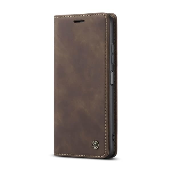 CaseMe Plånboksfodral med Kortfack för Xiaomi Redmi Note 12 Pro 5G Kaffe