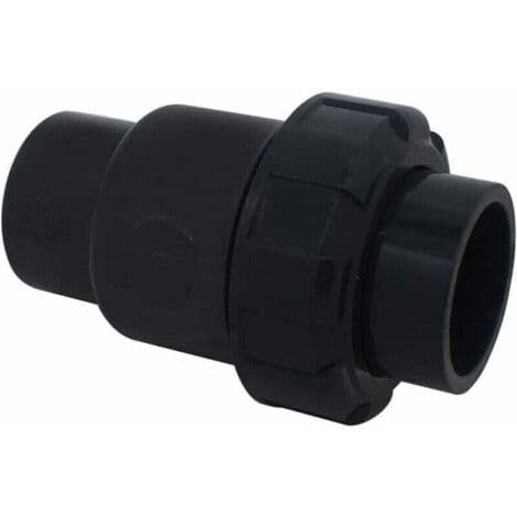 32 mm kontraventil - PVC-ventil til vandudledning - Trykbestandig - Nem installation i VVS-systemer