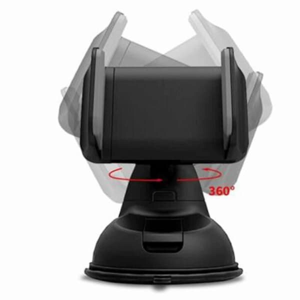 Universal 360° Bil Mobiltelefon Sugekopp Dashbordholder Hjemmefeste Frontrute