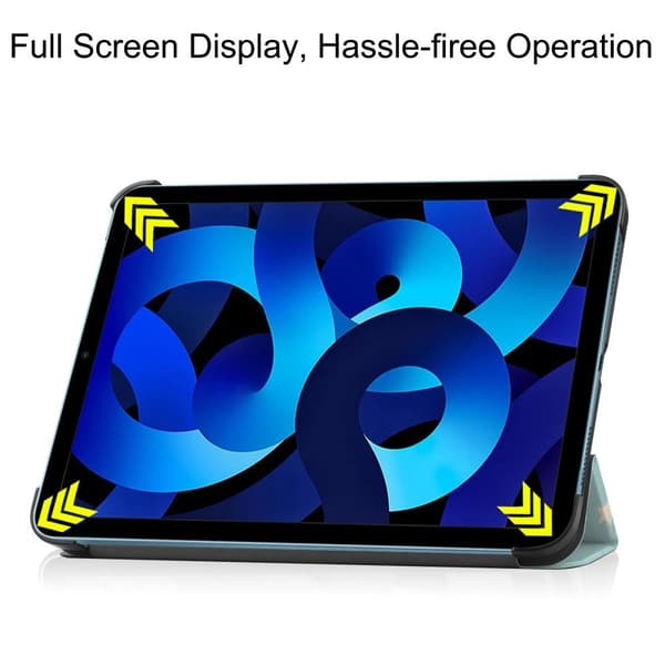 Apple iPad 10.9 2022 Slim fit tri-fold case - Unicorn