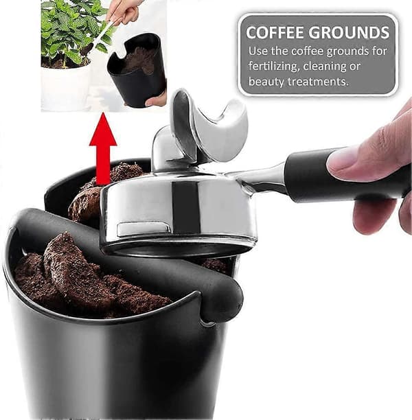Kaffebankeboks med avtakbar stang og sklisikker base