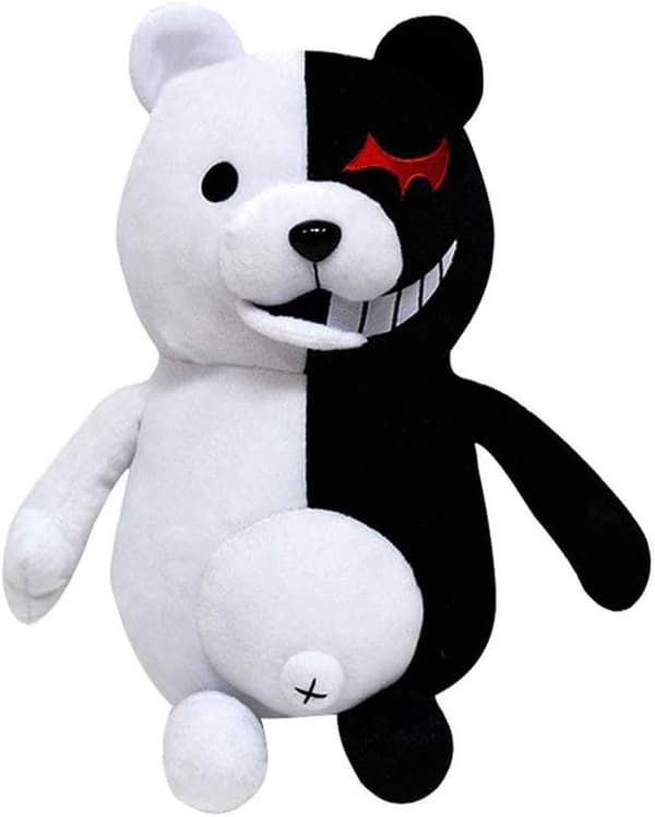 Monokuma Plyschdocka Leksaker Cosplay Stoppade Djur Leksaker Super Söt