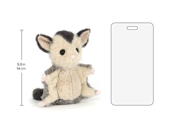 Jellycat 14cm Lolly Sugar Glider Soft Toy