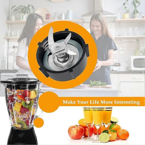 Reservdelar för Oster Osterizer Blender med 4902 Blender Jar Bottom & 6 Point Fusion Blade