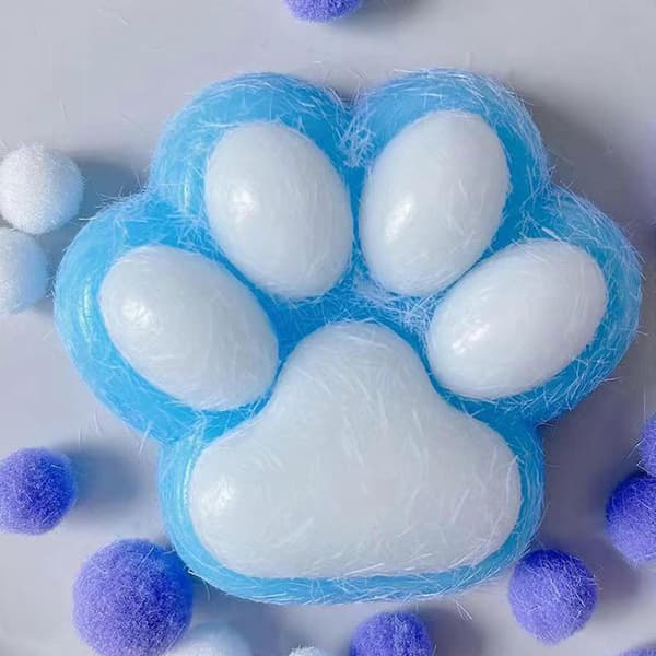 Creative Squeeze Toy Stress Relief Toy Simulation Squeeze Kitten Paws Squeeze Maltose Photo Props Small Paws for Students