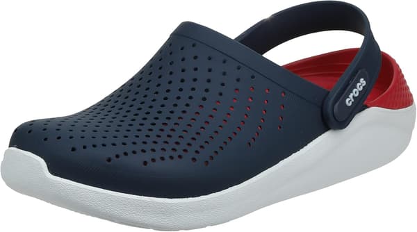 Crocs Unisex Voksen LiteRide Clogs Marineblå/Peber M7 (sizes 39-40)