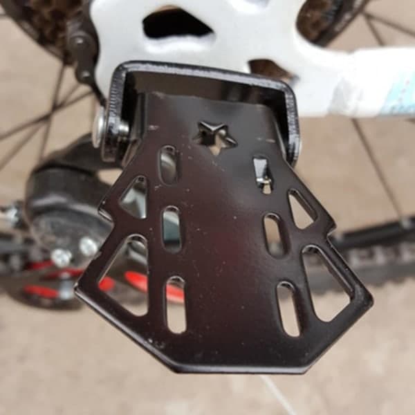 2 stk. universelle stålfodpinde til cykel, foldbare pedaler