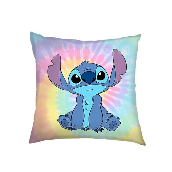 Lilo & Stitch 3D Putetrekk Dekorasjonspute Hjem Sofa Seng Dekorasjon Gave 45*45CM #2
