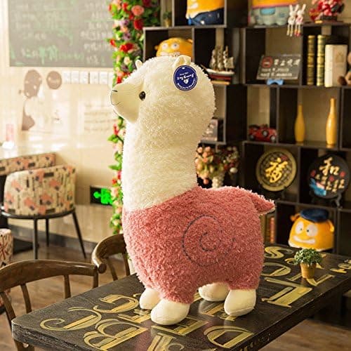 Vårfågel Alpaca Plyslegetøj, Stort Udstoppede Dyr 18 Tommer